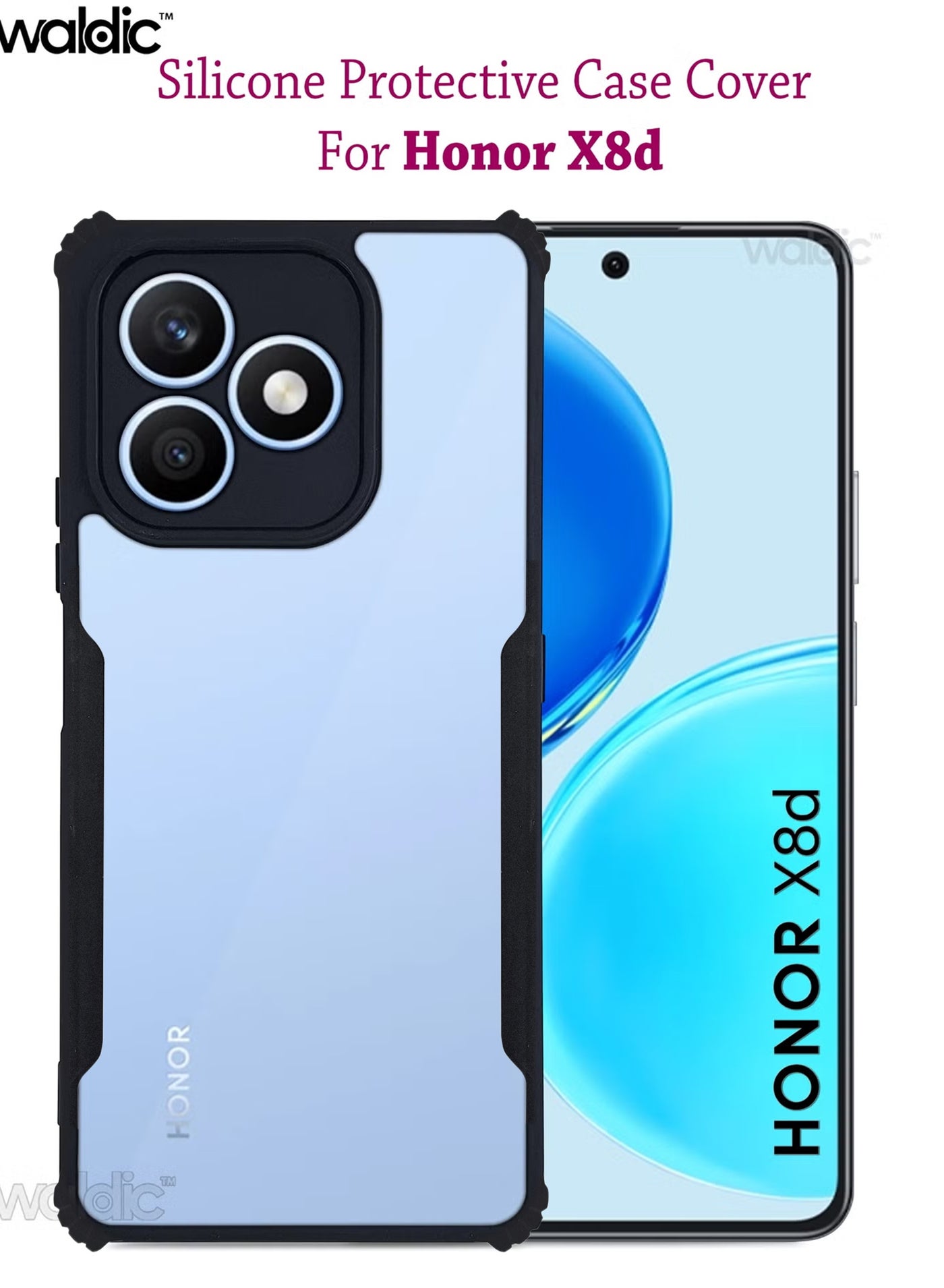 waldic Waldic Honor X8d Case silicone Case Material: Silicone | Type: Back Case | Material: Silicone