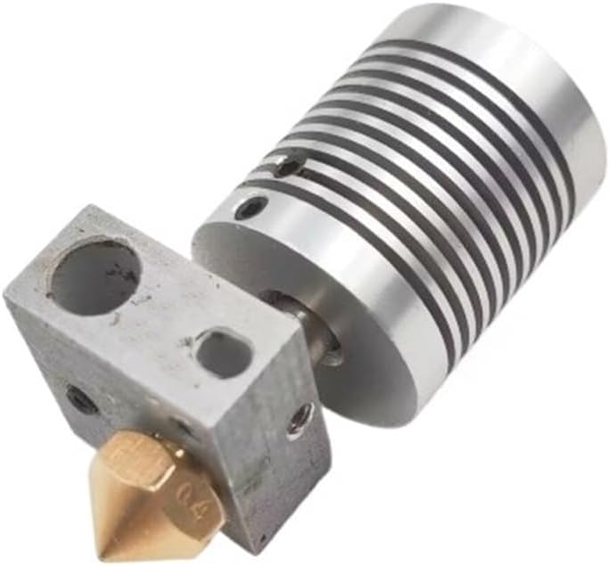 Qidi Tech X Plus طابعة ثلاثية الأبعاد مجموعة استبدال النهاية الساخنة مع فوهة 0.4 مم باللون الأحمر - Image 3