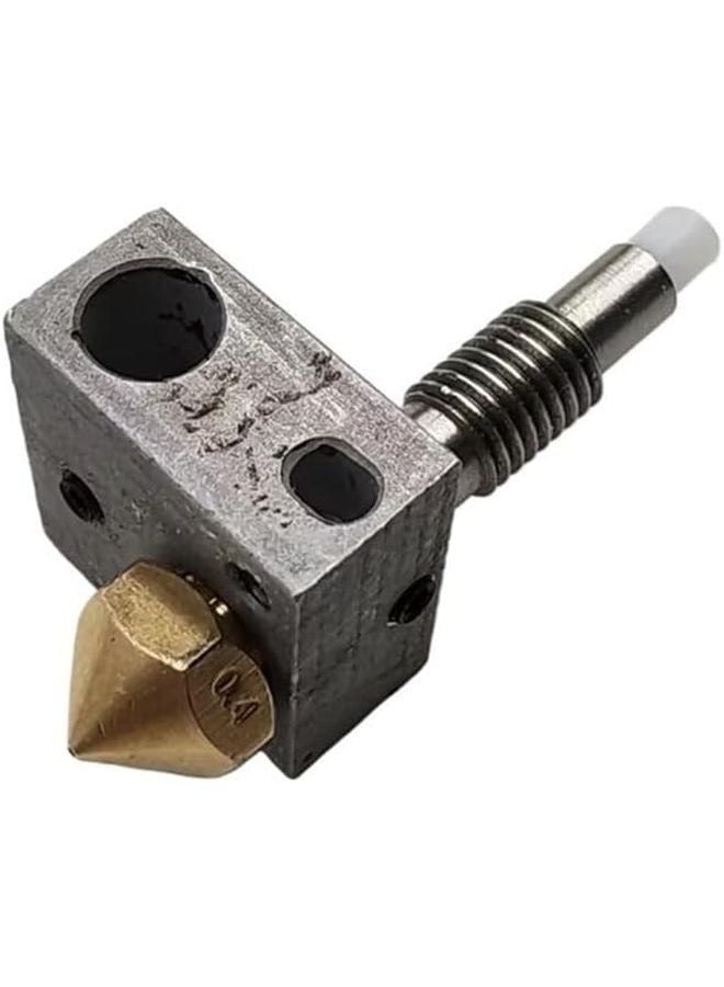 Qidi Tech X Plus طابعة ثلاثية الأبعاد مجموعة استبدال النهاية الساخنة مع فوهة 0.4 مم باللون الأحمر - Image 4