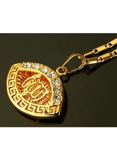 DubaiGallery Fashion Jewelry Highly craftsmanship New Islamic Allah Pendant Charm Gold Pendant Necklace Religious Muslim Jewelry  - Image 5