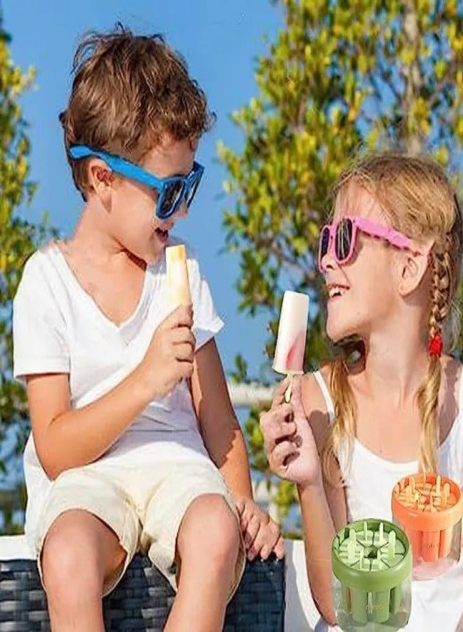قالب آيس كريم أخضر متعدد الاستخدامات - سعة الحلوى المجمدة الممتعة 30 جم  - Image 5