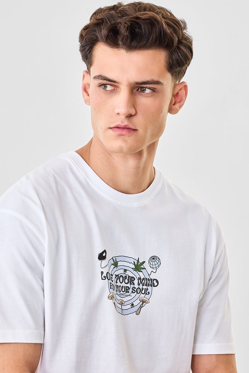 SNITCH Lose Your Mind Oversized T-Shirt - Image 1