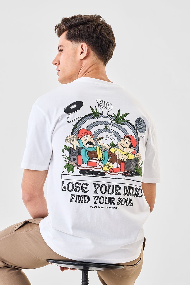 SNITCH Lose Your Mind Oversized T-Shirt - Image 4