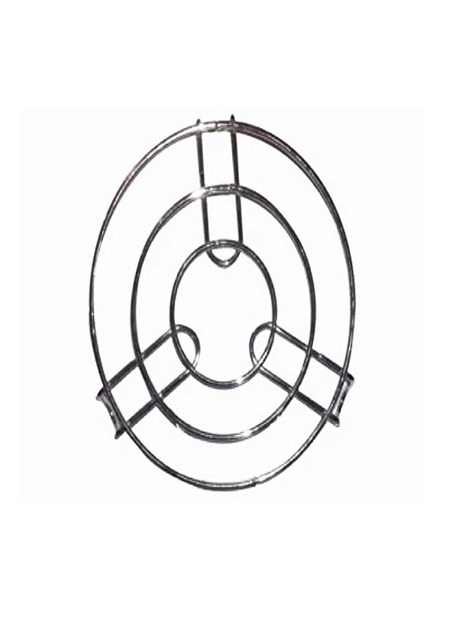 MSM Trades Heavy Duty Stainless Steel Round Cooker Stand (Silver)