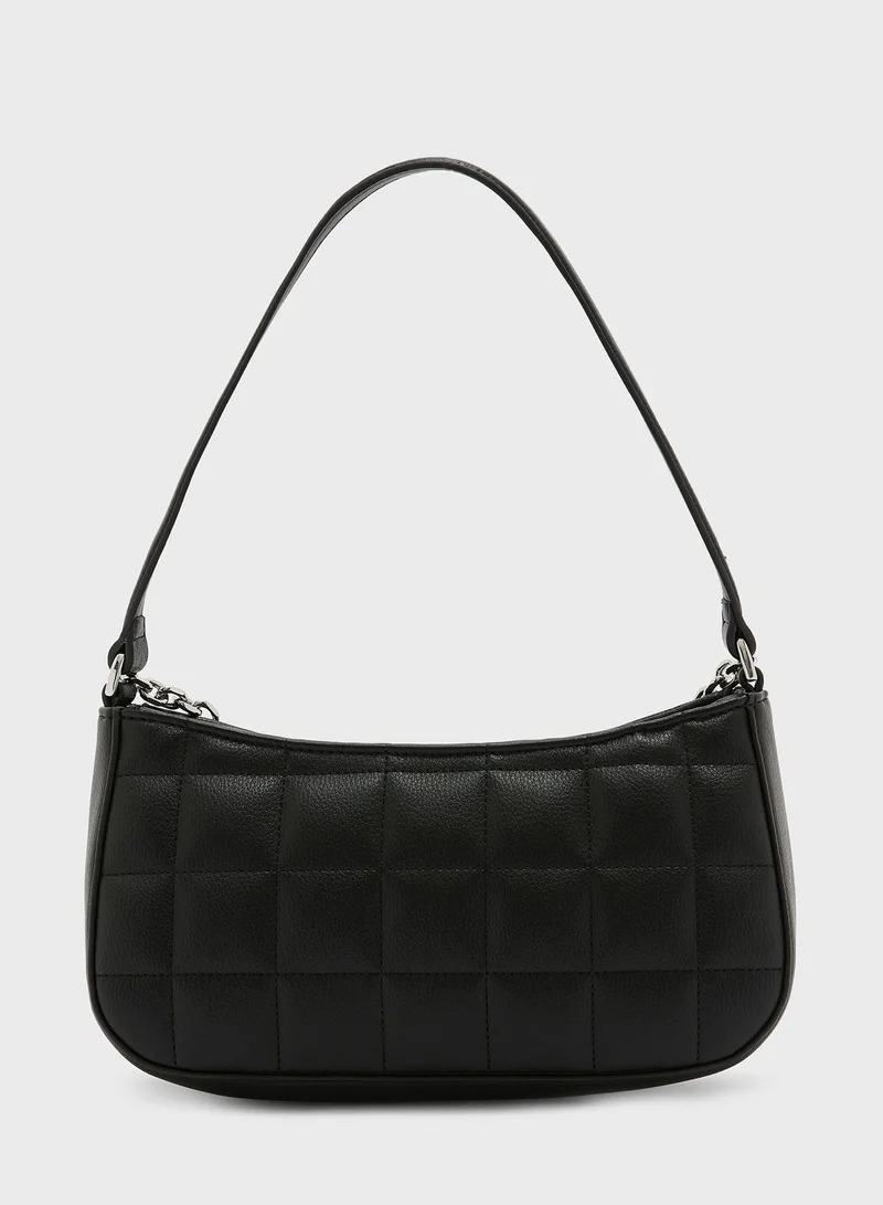 CALVIN KLEIN Square Quilted Chain Crossbody