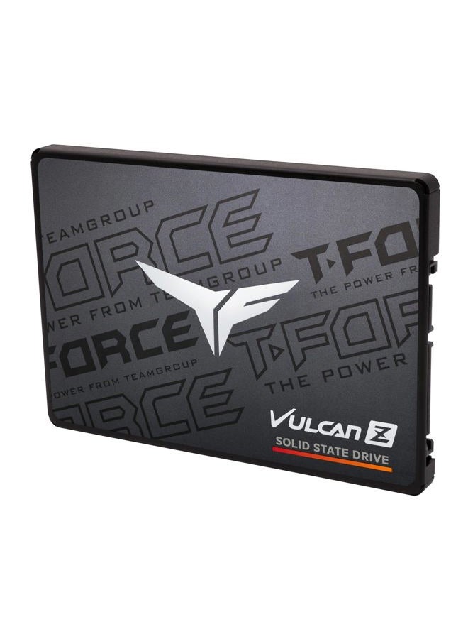 TeamGroup T-Force Vulcan Z 512GB SLC كاش 3D NAND TLC 2.5 بوصة SATA III قرص صلب داخلي SSD (سرعة القراءة/الكتابة تصل إلى 530/470 ميجابايت/ثانية) T253TZ512G0C101 - Image 2