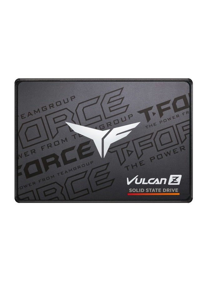 TeamGroup T-Force Vulcan Z 512GB SLC كاش 3D NAND TLC 2.5 بوصة SATA III قرص صلب داخلي SSD (سرعة القراءة/الكتابة تصل إلى 530/470 ميجابايت/ثانية) T253TZ512G0C101 - Image 1