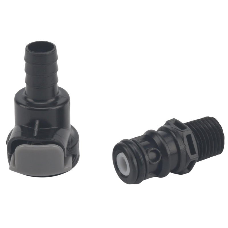 HeuroFosh 8838HF6 Universal Sprayless Connector for Marine Boat Engine with Male and Female Connector 8838TM6 - Image 2