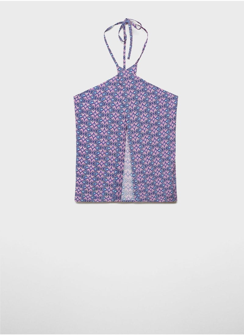 MANGO - Youth Halter Neck Top - Image 1