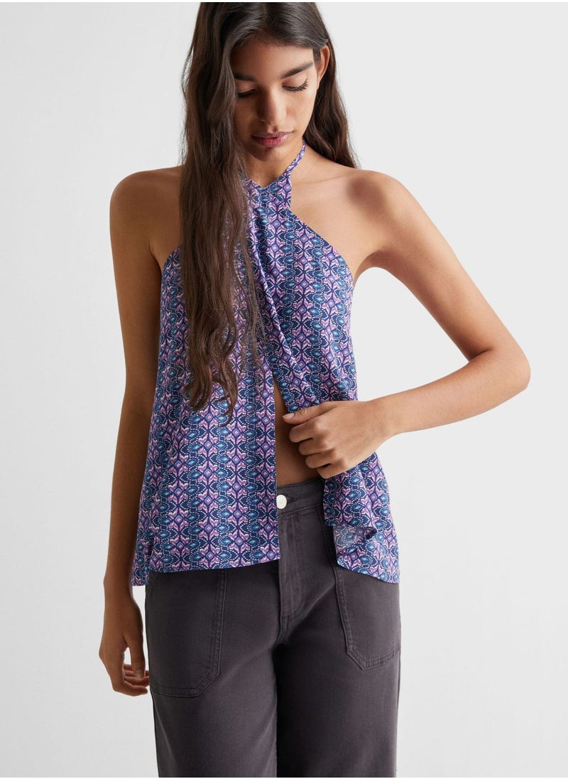 MANGO - Youth Halter Neck Top - Image 1
