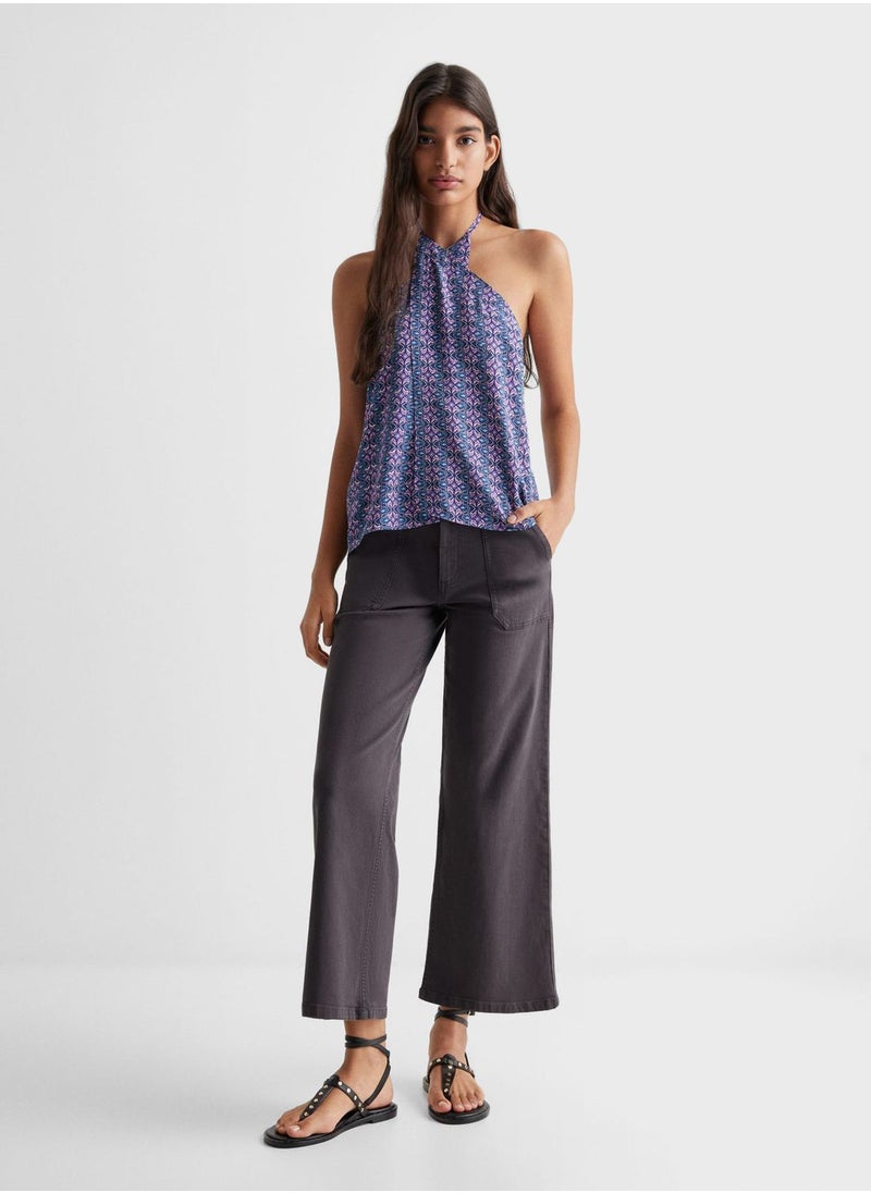 MANGO - Youth Halter Neck Top - Image 1