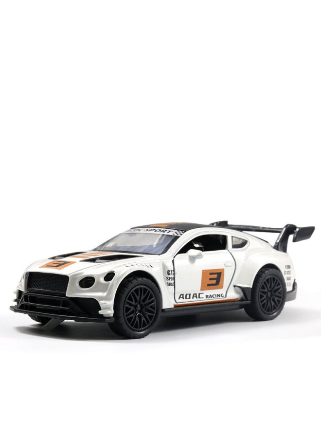 Chenghai Boxed Toys Children's Alloy Car Model Car Model Toy Car Simulation Alloy Sports Car Boys-Color:71 [white Brown] Ou Lu Gt Track Edition (yz37288-2) Window Box  - Image 1