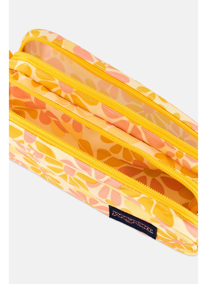 JANSPORT Women Allover Printed Pouch 10 H x 23 L x 6 W cm, Yellow  - Image 3