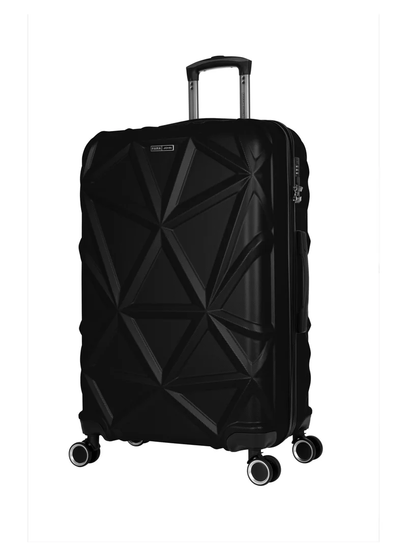 بارا جون Matrix 20-Inch Small ABS Hard Case Cabin Luggage Trolley Bag with 8 Spinner Wheels and Lock – Black