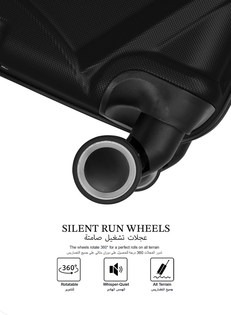 PARAJOHN عربة أمتعة خفيفة الوزن بمقاس مفرد مقاس 20 بوصة - Image 5