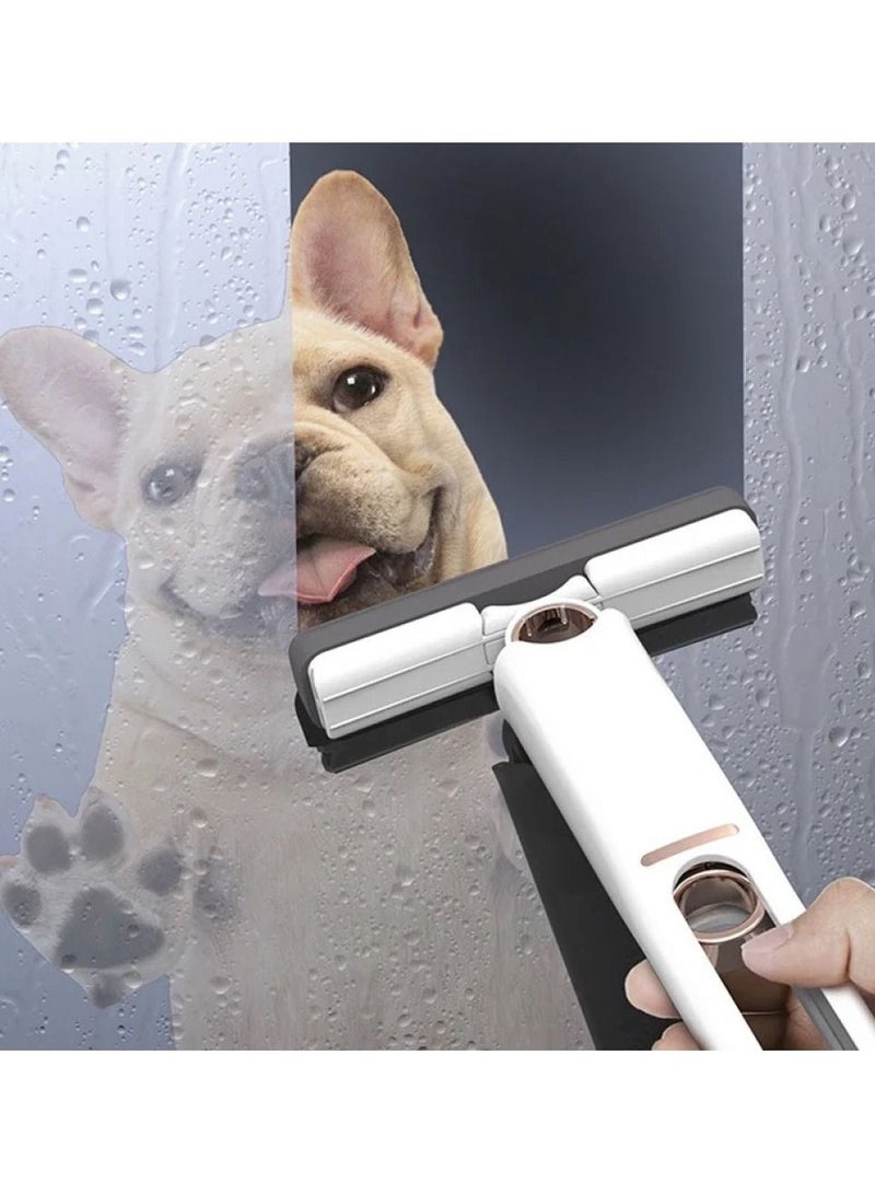 DubaiGallery Portable Mini Mop Wet and Dry Use Self Squeeze Sponge Mop Lazy Hand Wash Free Strong Absorbent Mop for Bathroom Kitchen Desktop Glass Tableware - Image 3