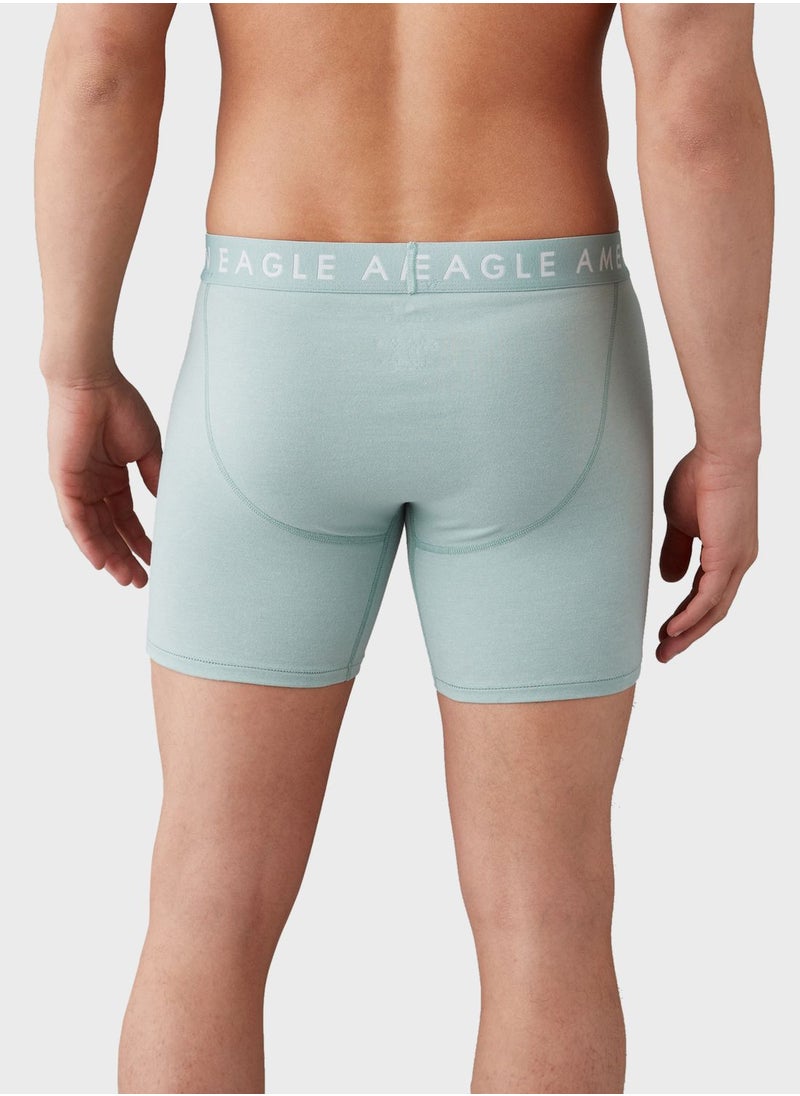 American Eagle - Logo Band Printed Trunks - Image 1
