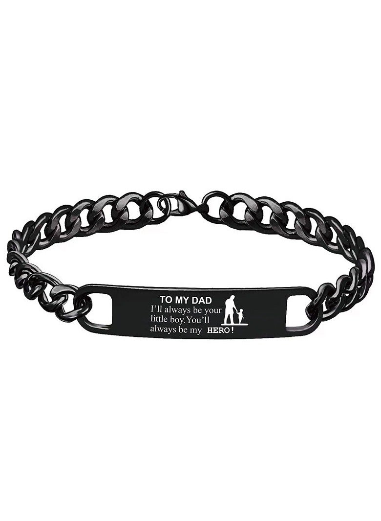 Mark Fairwhale Father's Day Gift Titanium Steel Bracelet 20CM 