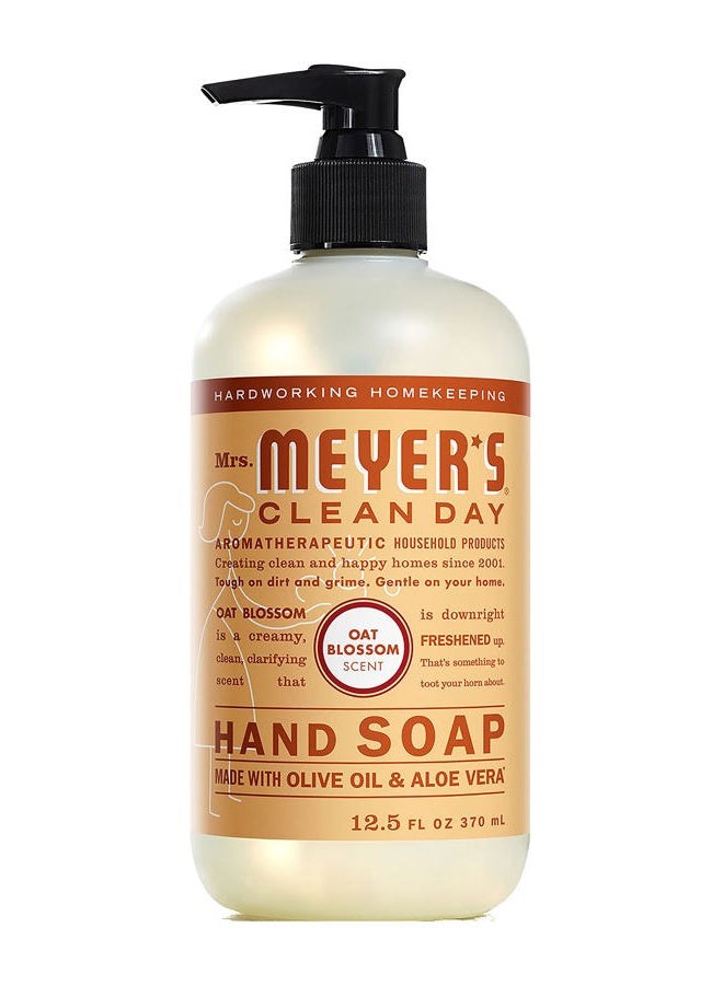 Mrs. Meyer's Clean Day Liquid Hand Soap Variety Pack, 1 Rain Water Scent Hand Soap, 1 Oat Blossom Scent Hand Soap, 1 Plum Berry Scent Hand Soap, 12.5 FL OZ (3 CT) - Image 4