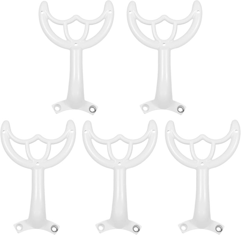 White 5-Pack Ceiling Fan Blade Arms for Fan Blade Replacement with Mounting Hardware - Image 5