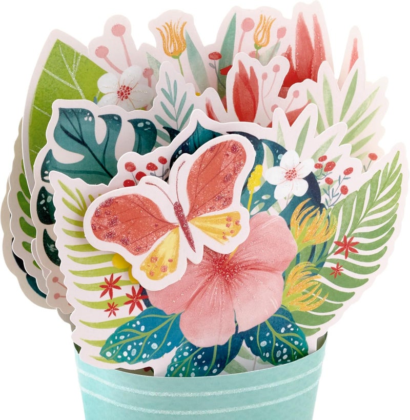 Hallmark Paper Wonder Pop Up Card - Displayable Bouquet for Birthday or Congratulations - Image 5