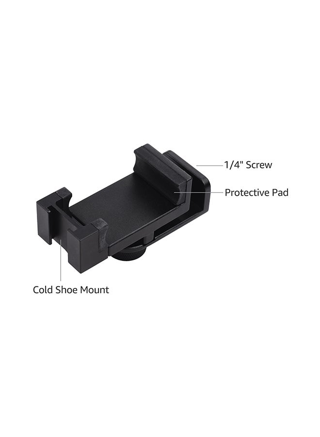 NIBEMINENT Gimbal Stabilizer Rotatable Extension Bracket Holder Support Black - Image 2