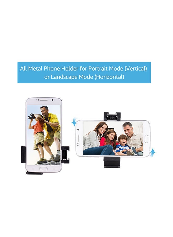 NIBEMINENT Gimbal Stabilizer Rotatable Extension Bracket Holder Support Black - Image 3