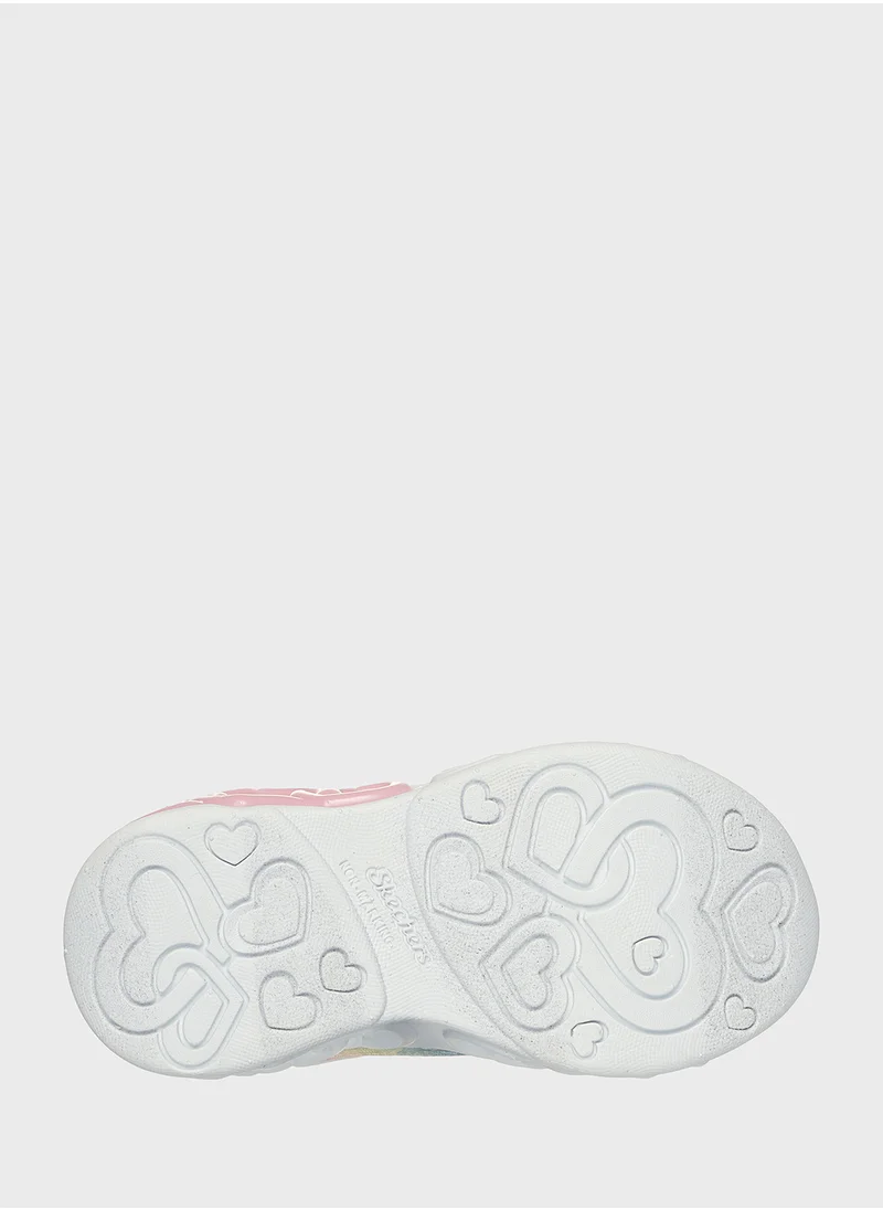 SKECHERS Infant Infinite Heart Lights