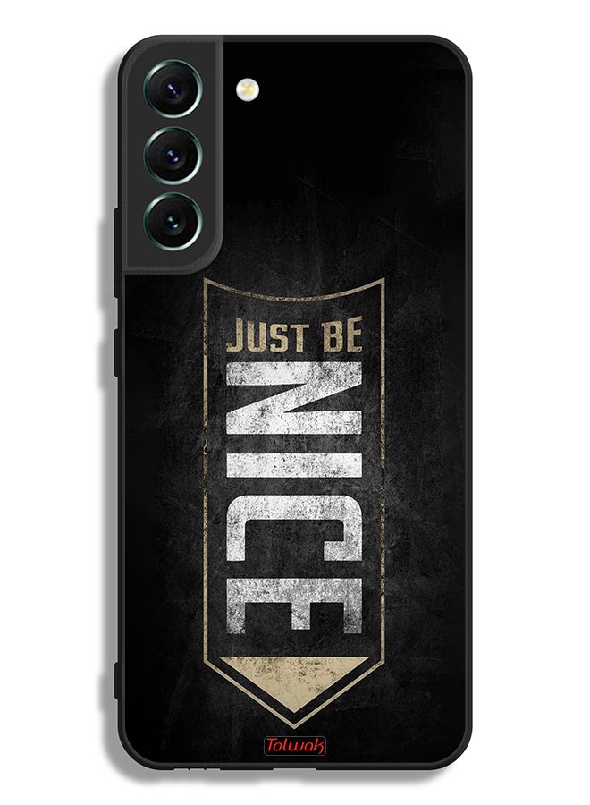 Tolwak Samsung Galaxy S22 Plus 5G Protective Case Cover Just Be Nice - Image 3