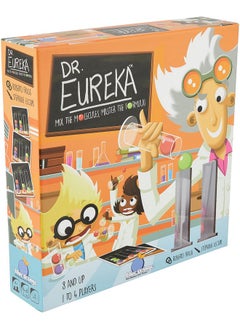blue orange Blue Orange Dr. Eureka Speed Logic Puzzle Dexterity Game Games - 1-4 Players for Ages 8+  - Image 1