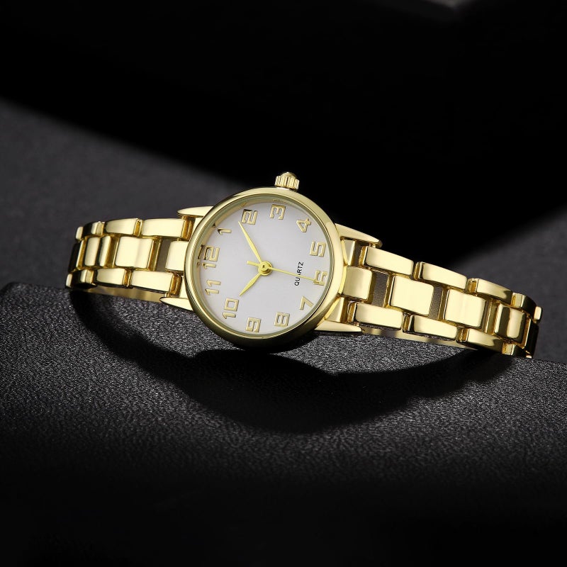 IBSO Women Watches Ladies Quartz Wristwatches Waterproof Bracelet Watch Relogio Feminino (0015 Gold) - Image 3