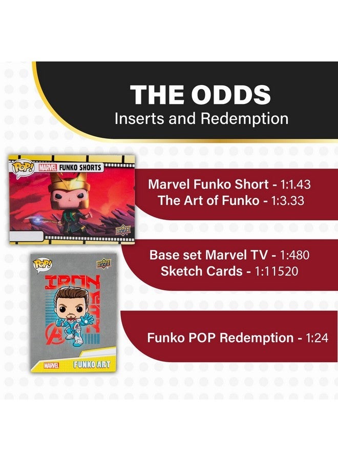 UCC Distributing Funko POP! Marvel Studios Trading Card Box by  - Collectible Cards with Original Funko sketches from The MCU Infinity Saga - 24 Factory Sealed Packs Per Box - 8 Cards Per Pack - Image 5