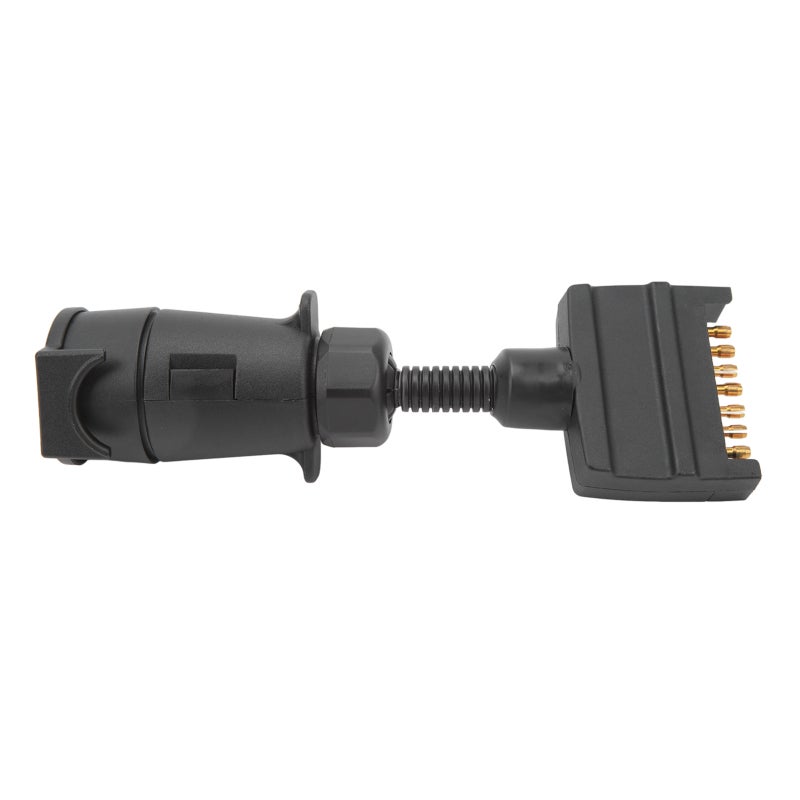 7 Pin Trailer Adapter Plug ABS Metal Waterproof Wiring Connector - Durable Weatherproof Stable Connection for Caravans Boats Trailers - Image 5