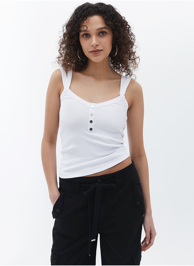 OXXO Ladies Knitted TANK  - Image 1