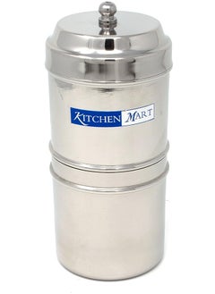 Mart Stainless Steel South Indian Filter Coffee Drip Maker ( 2 Cup)