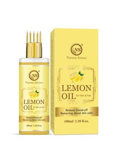 Nuerma Science Lemon Oil With Comb Applicator For Healthy Strong More Deep Hair Care100 Ml  - Image 1