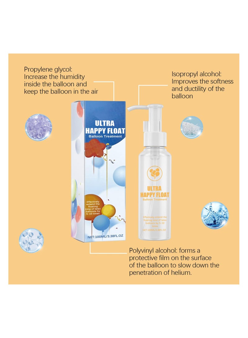 SYOSI Balloon Shine Spray for Latex & Foil Balloons | High Gloss Finish | Instant Brilliance for Party Decoration | No Gloves Needed | Long-Lasting Shine | Easy to Apply | Suitable for Air Balloons  - Image 4