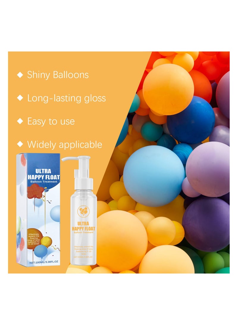 SYOSI Balloon Shine Spray for Latex & Foil Balloons | High Gloss Finish | Instant Brilliance for Party Decoration | No Gloves Needed | Long-Lasting Shine | Easy to Apply | Suitable for Air Balloons  - Image 5