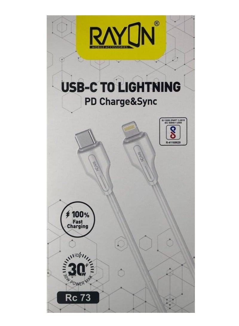 RAYON USB-C TO LIGHTNING PD Charge&Sync - Image 2