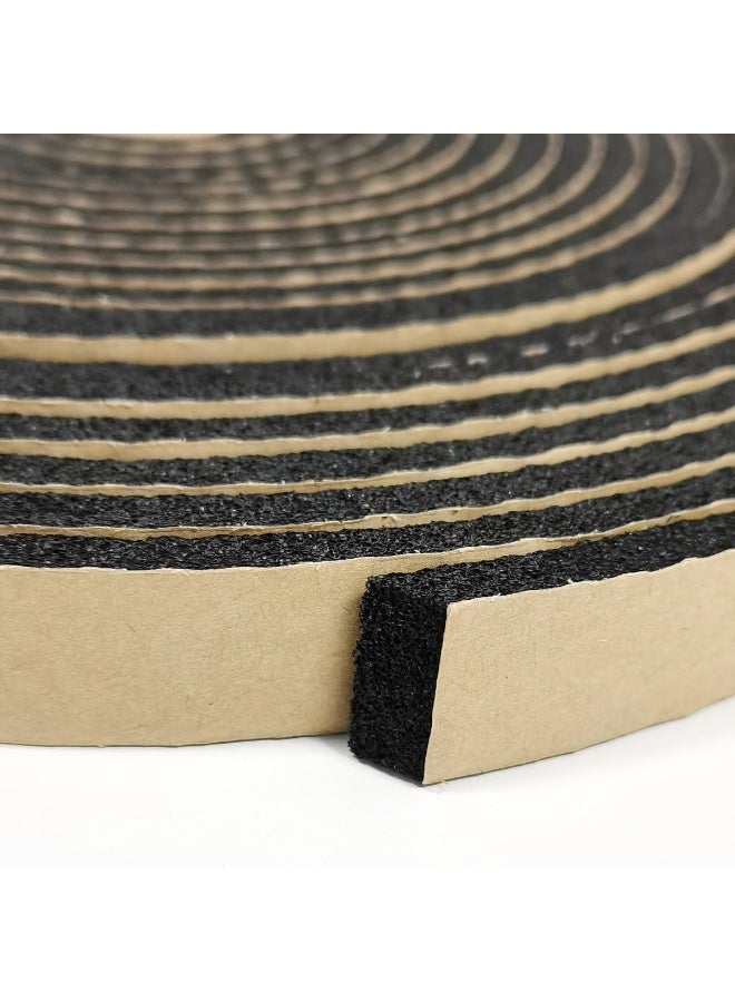 High Density Self-Adhesive Foam Seal Tape – 10M Weather Stripping Roll for Doors & Windows – Sound-Proof, Waterproof, Insulation Seal – Easy Peel & Stick - Image 4
