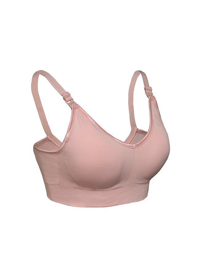Okus Original Seamless Maternity Bra Pink 38  - Image 3