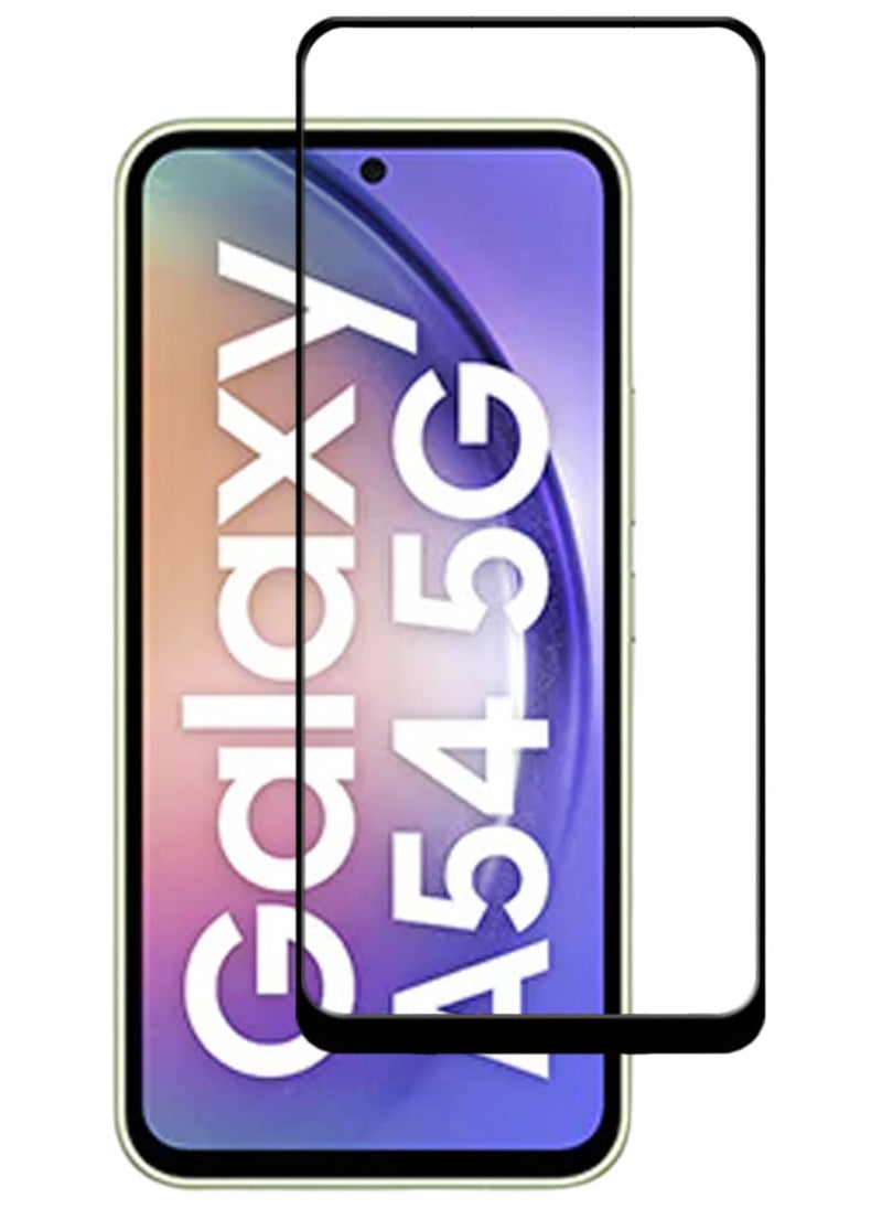 ACLIX Antistatic ESD Dustproof Premium Quality High Definition Tempered Glass Screen Protector Designed For Samsung Galaxy A54 - Image 1