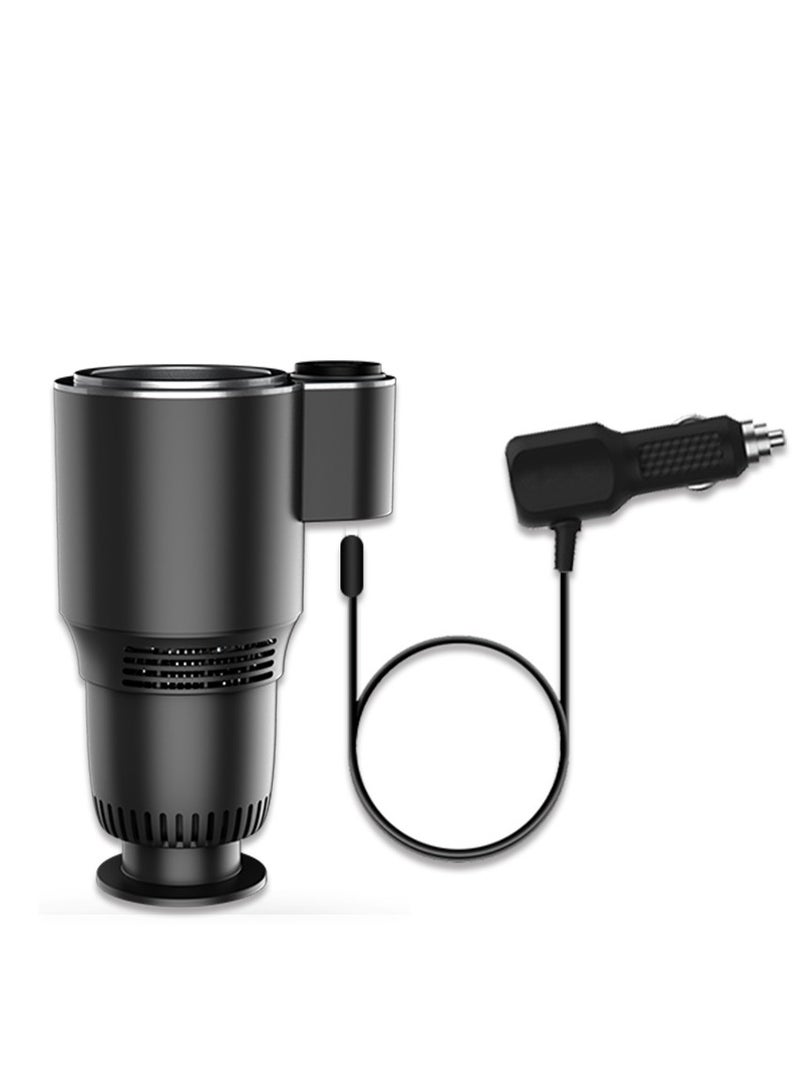 Car Hot And Cold Cup Dual Use Fast Cooling Cup Car Inside With 12V Heating Cup Intelligent Home Multifunctional Water Cup (D Models Hot And Cold Cup And Lighter And Coffee Cup) - Image 1