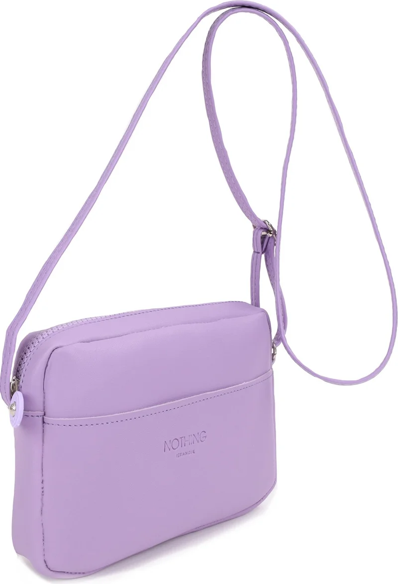 نوثينج Women's Mini Pocket Crossbody and Adjustable Strap Model Handbag and Shoulder Bag
