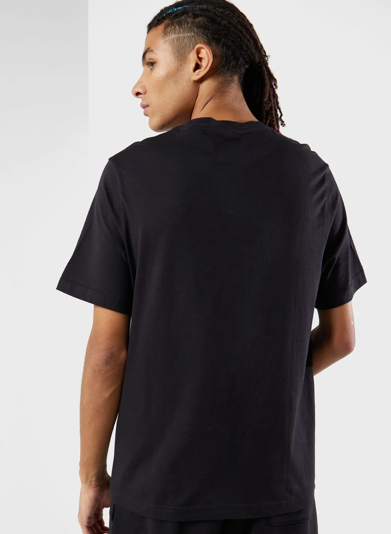 Reebok Identity Stacked Logo T-Shirt