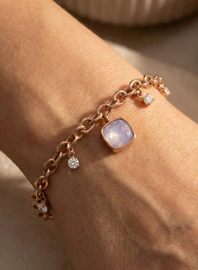Liu Jo  Liu Jo Lilac Gold Bracelet for Women | Best Price UAE