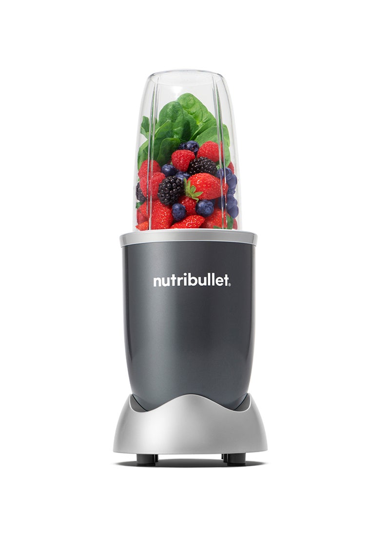 nutribullet 9-Piece Accessories 600W High-Speed Bullet Blender, Multi-Functional Nutrient Extraction, Smoothies Maker, Easy Cleanup, 2x700 ml, NBR-1312M, 1-Year Warranty, Grey 700 ml 600 W NBR-1312M Grey - Image 4