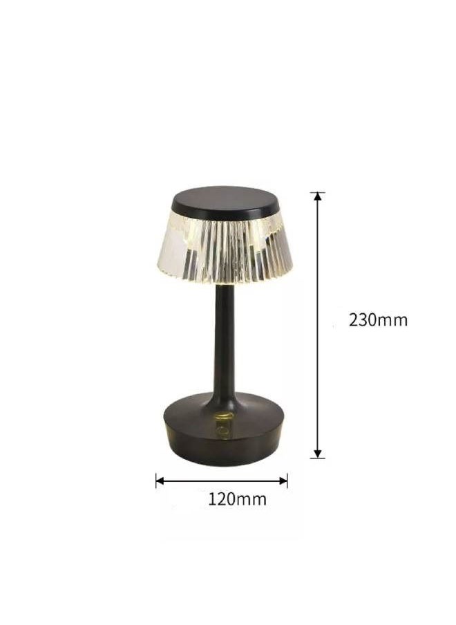 fashionhome - LED Night Light Crystal Mushroom Table Lamp - Image 1