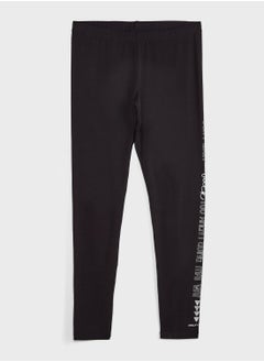 Side Slogan Leggings