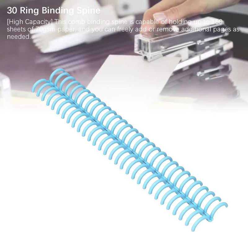 Fast & slow shipment compatible 10 Pcs Binding Spines Comb Binding Spines, 30 Rings Plastic Loose Leaf Binding Combs, Customizable Length Spiral Book Holding Up to 150 Sheets of 70Gsm Paper, for A4 B5 Minimal design Budget global standard quality Reliable daily use design Set product combo compatible Transit & use compatible Heat resistant Global sizing options Intercity storage hub Easy daily handling design Timely planned dispatch Fast warehouse picking All condition resistant crafted quality Ready-to-ship local stock Global upgraded practical design Modern color selections Proper storage environment Market multi-use trusted quality Ready goods scheduled ship Fixed & portable compatible Connectable modular Modern versatile shape Pop-area nearby warehouse Budget friendly premium quality Classic modern blend design - Image 3